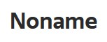 Noname Noname