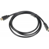 Кабель аудио-видео HDMI (m)/HDMI (m) 2м. Позолоченные контакты черный, фото , изображение 2