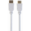 Кабель HDMI Cablexpert CC-HDMI4-W-10, 3м, v2.0, 19M/19M, белый, позол.разъемы, экран, пакет Белый, фото 