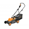 Газонокосилка CARVER LME-1437  эл. 1400Вт ширина 37см рег.высоты травосборник 35л, фото 