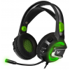 Компьютерная гарнитура CROWN MICRO CMGH-3002 black/green, фото 