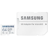 Карта памяти Samsung 64GB microSD EVO Plus SD Adapter MB-MC64KA/RU, фото , изображение 2
