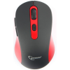 Мышь беспроводная Gembird MUSW-221-R Чёрный, фото 