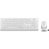 Клавиатура + мышь A4Tech Fstyler FG1010 White, фото 