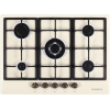 Газовая варочная панель MAUNFELD EGHE.75.33CBG2.R\G, бежевый, фото 