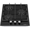 Газовая варочная панель HOMSAIR HGG433BK, черный, фото , изображение 3