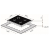 Электрическая варочная панель MAUNFELD EVCE.594-BK, черный, фото , изображение 11