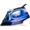 Утюг паровой CT-2351/2200Вт/керамическая подошва/паровой удар/самоочистка/вертикальное отпаривание/300мл резервуар/подарок/синий, фото 