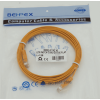 Патч-корд cat5E molded 1.5м оранжевый RJ-45 (m)-RJ-45 (m), фото , изображение 2