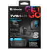 Беспроводные наушники Defender Twins 639, черный, фото , изображение 7