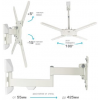 Кронштейн на стену Kromax ATLANTIS-15 white, фото , изображение 6