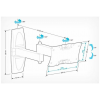 Кронштейн на стену Holder LCDS-5064, фото , изображение 3