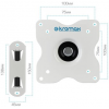 Кронштейн на стену Kromax DIX-15, фото , изображение 5