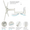Кронштейн на стену Kromax ATLANTIS-15 white, фото , изображение 7