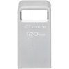Флеш Диск Kingston 128Gb DataTraveler Micro DTMC3G2/128GB USB3.0 серебристый, фото 