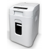 Шредер Heleos АП37-5 белый/белый с автоподачей (секр.P-5) фрагменты 220лист. 37лтр. скрепки скобы пл.карты, фото 