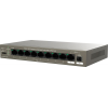 Неуправляемый Ethernet-коммутатор IP-COM G1110PF-8-102W 9GE+1SFP с 8 портами PoE, фото 