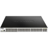 Коммутатор D-Link DGS-1210-52MP/ME/B 48G 4SFP 48PoE 370W управляемый, фото 