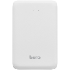 Мобильный аккумулятор Buro T4-10000 10000mAh 2A белый (T4-10000-WT), фото 