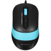 Мышь проводная A4Tech Fstyler (1929944) FM10S USB BLUE, фото  Мышь проводная A4Tech Fstyler (1929944) FM10S USB BLUE, фото
