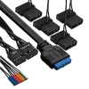 Корпус ExeGate i3 BASE 600W чёрный EX294978RUS, фото , изображение 5 Корпус ExeGate i3 BASE 600W чёрный EX294978RUS, фото , изображение 5