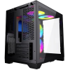 Корпус PowerCase Vision Micro чёрный CVBM-L4, фото , изображение 5 Корпус PowerCase Vision Micro чёрный CVBM-L4, фото , изображение 5