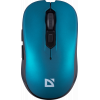 Мышь беспроводная Defender Gassa MM-105 Turquoise (52102) бирюзовый, фото 