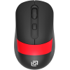 Мышь беспроводная Oklick 310MW (1869093) красный, чёрный, фото 
