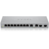 Коммутатор Zyxel XGS1210-12-ZZ0102F 8x1Гбит/с 2x2.5Гбит/с 2SFP+ управляемый, фото 