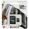 Карта памяти microSDXC 128Gb Kingston CanvSelect Plus + adapter, фото 