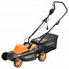 Газонокосилка CARVER LME-1437  эл. 1400Вт ширина 37см рег.высоты травосборник 35л, фото , изображение 3