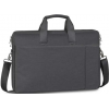 Сумка для ноутбука 17.3 Riva 8257 черный полиэстер, фото , изображение 3