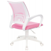 Кресло Бюрократ CH-W695NLT розовый TW-06A TW-13A сетка/ткань крестовина пластик пластик белый, фото , изображение 4