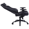 Кресло игровое Cactus CS-CHR-0112BL черный сиденье черный эко.кожа с подголов. крестовина металл пластик черный, фото , изображение 5