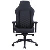 Кресло игровое Cactus CS-CHR-0112BL черный сиденье черный эко.кожа с подголов. крестовина металл пластик черный, фото , изображение 7
