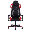 Кресло игровое Cactus CS-CHR-090BLR черный/красный сиденье черный/красный эко.кожа/сетка крестовина пластик пластик черный, фото , изображение 7 Кресло игровое Cactus CS-CHR-090BLR черный/красный сиденье черный/красный эко.кожа/сетка крестовина пластик пластик черный, фото , изображение 7