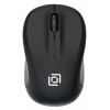 Мышь Оклик 665MW черный оптическая (1000dpi) беспроводная USB для ноутбука (3but) Черный, фото 
