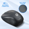 Мышь Оклик 665MW черный оптическая (1000dpi) беспроводная USB для ноутбука (3but) Черный, фото , изображение 4