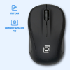 Мышь Оклик 665MW черный оптическая (1000dpi) беспроводная USB для ноутбука (3but) Черный, фото , изображение 5