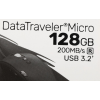 Флеш Диск Kingston 128Gb DataTraveler Micro DTMC3G2/128GB USB3.0 серебристый, фото , изображение 4