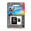 Карта памяти 128Gb MicroSD Silicon Power Elite + SD адаптер (SP128GBSTXBU1V10SP), фото , изображение 2