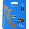 Карта памяти 64Gb MicroSD Netac P500 (NT02P500STN-064G-S), фото , изображение 3