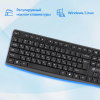 Клавиатура Оклик/Oklick 145M черный USB Multimedia, фото , изображение 4