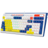 Клавиатура A4Tech Bloody B950 механическая синий/белый USB for gamer LED (B950), фото , изображение 3