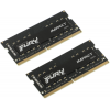 Оперативная память SO-DIMM Kingston Fury Impact DDR4 16Gb 3200MHz KF432S20IBK2/16 (2x8Gb), фото , изображение 2