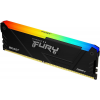Оперативная память Kingston 16GB DDR4 3200MHz DIMM FURY Beast Black RGB XMP KF432C16BB2A/16 CL16, 1.35V 288-pin Non-ECC, фото , изображение 2