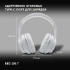 Гарнитура накладные Hyundai H-HP103 белый беспроводные bluetooth оголовье, фото , изображение 5