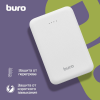 Мобильный аккумулятор Buro T4-10000 10000mAh 2A белый (T4-10000-WT), фото , изображение 4