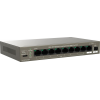 Неуправляемый Ethernet-коммутатор IP-COM G1110PF-8-102W 9GE+1SFP с 8 портами PoE, фото , изображение 3