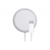 Беспроводное сетевое зарядное устройство Qumo Qi15w (Charger 0046) c поддержкой MagSafe для iPhone, фото  Беспроводное сетевое зарядное устройство Qumo Qi15w (Charger 0046) c поддержкой MagSafe для iPhone, фото